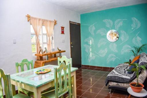 Departamentos Cerca De Ferry Holbox Hotel Buitenkant foto