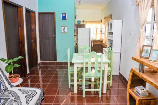 Departamentos Cerca De Ferry Holbox Hotel Buitenkant foto